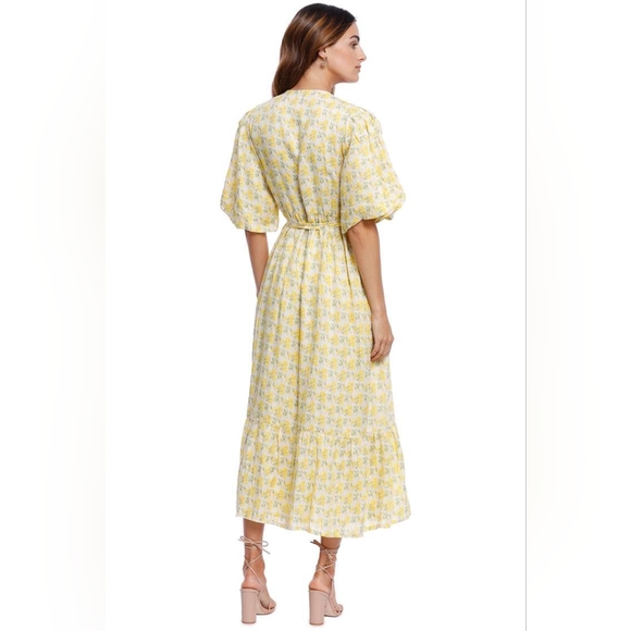 Faithful The Brand Thulla Wrap Floral Dress - Picture 3 of 3